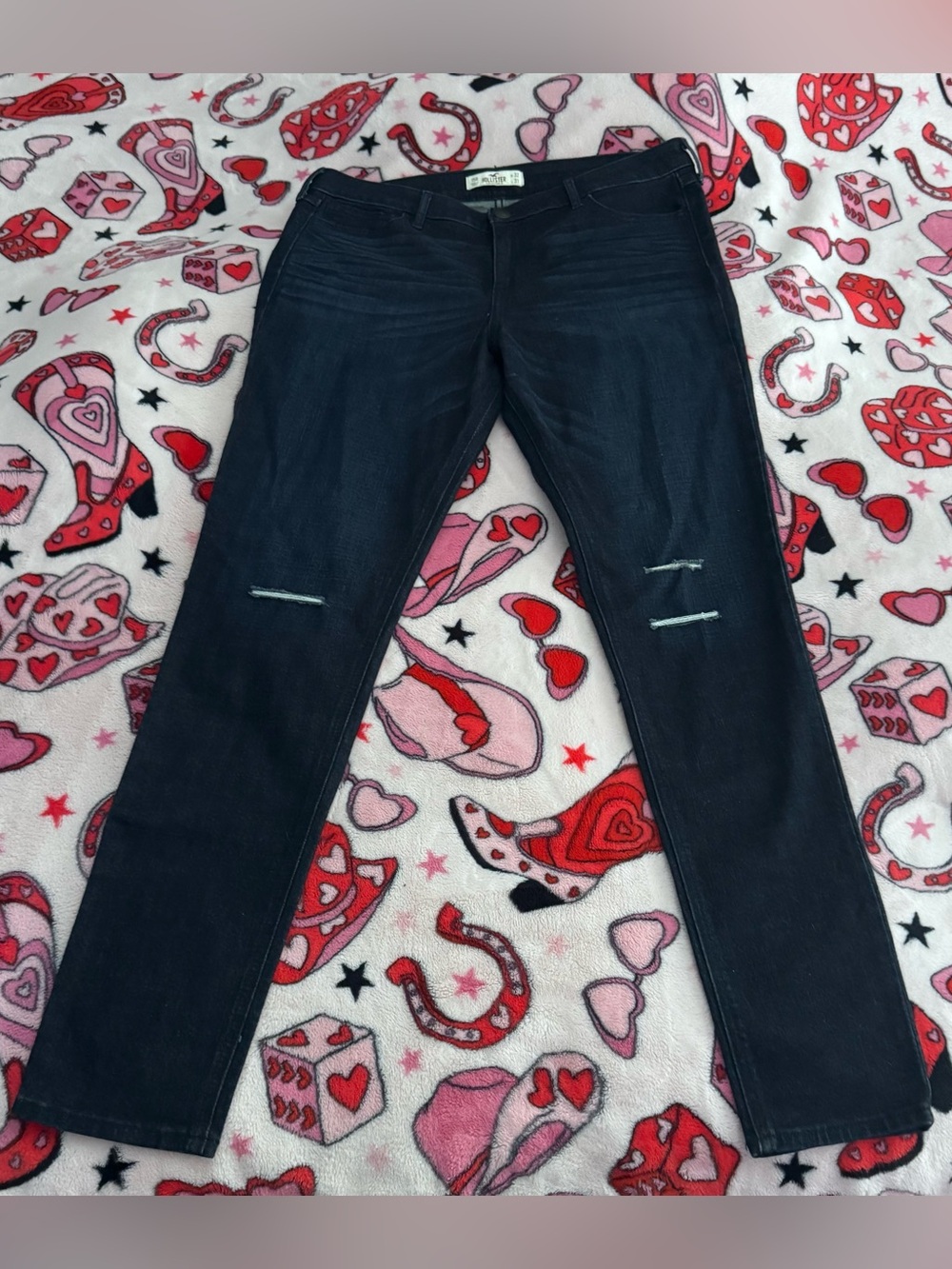 hollister high rise super skinny jeans
